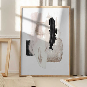 Tablou înramat „Brush Strokes-1” de Sally Ann Moss