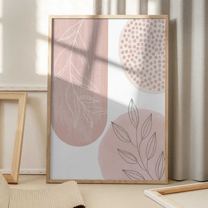 Tablou înramat „Love Pink-2” de Sally Ann Moss