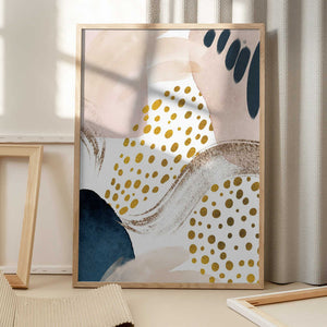 Tablou înramat „Smooth Abstract-3” de Sally Ann Moss