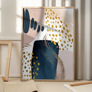 Tablou înramat „Smooth Abstract-2” de Sally Ann Moss