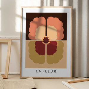 Tablou înramat „La Fleur” de Frances Collett