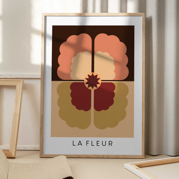 Tablou înramat „La Fleur” de Frances Collett