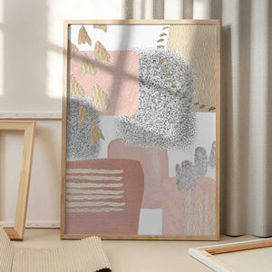 Tablou înramat „Delicate Pink-2” de Sally Ann Moss
