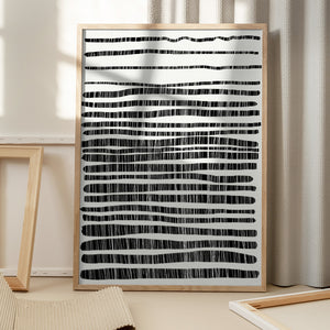 Tablou înramat „Lines” de Dan Hobday