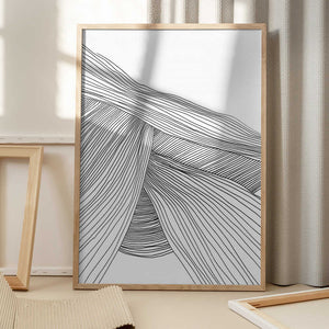 Tablou înramat „Waves” de Dan Hobday