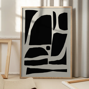 Tablou înramat „Pieces” de Dan Hobday