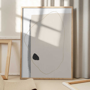 Tablou înramat „Minimalist Whispers” de uplusmestudio