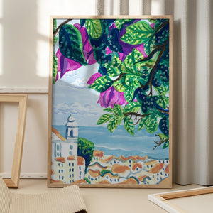 Tablou înramat „Lisbon” de Pauline Wegman | Key and Sea Creative