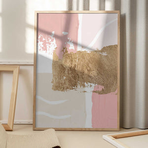 Tablou înramat „Pride of Pink-3” de Sally Ann Moss