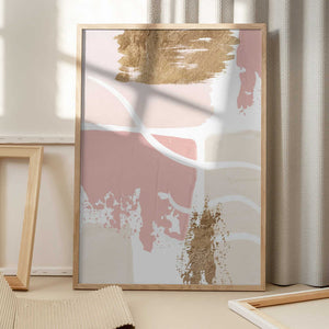Tablou înramat „Pride of Pink-2” de Sally Ann Moss
