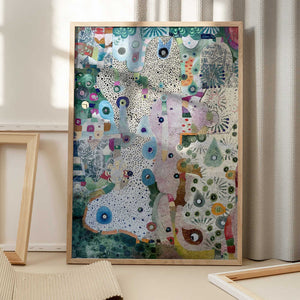 Tablou înramat „Mirrors and Space” de Alise Loebelsohn
