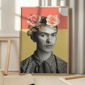 Tablou înramat „Frida” de Florent Bodart