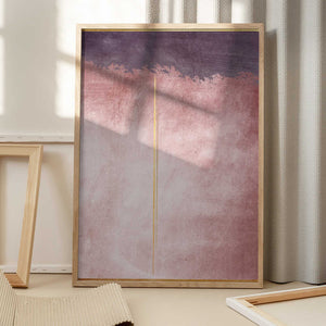 Tablou înramat „Pink and Yellow 2” de Alyson Storms