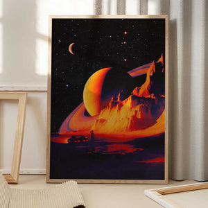 Tablou înramat „Alien Landscape” de Taudalpoi