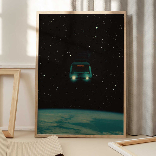 Tablou înramat „Space Express” de Taudalpoi