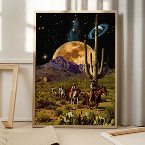 Tablou înramat „Space Cowboys” de Taudalpoi