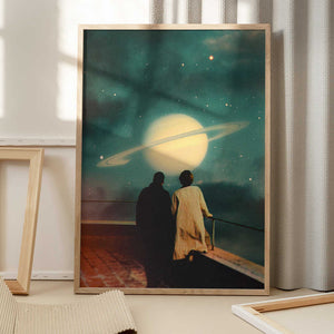 Tablou înramat „Together Through Storms” de Taudalpoi