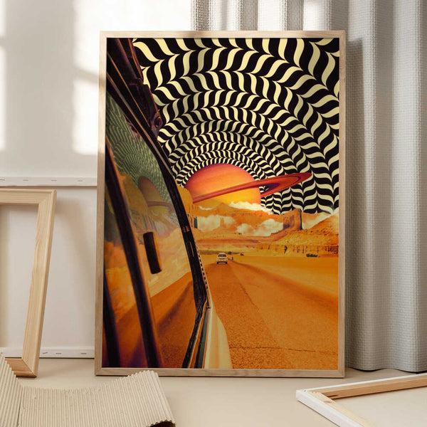 Tablou înramat „The Real Road Trip II” de Taudalpoi