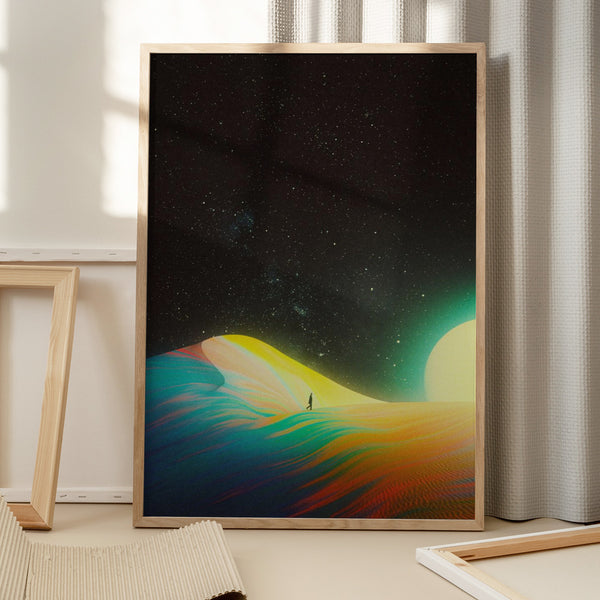 Tablou înramat „The Source of Happiness” de Taudalpoi