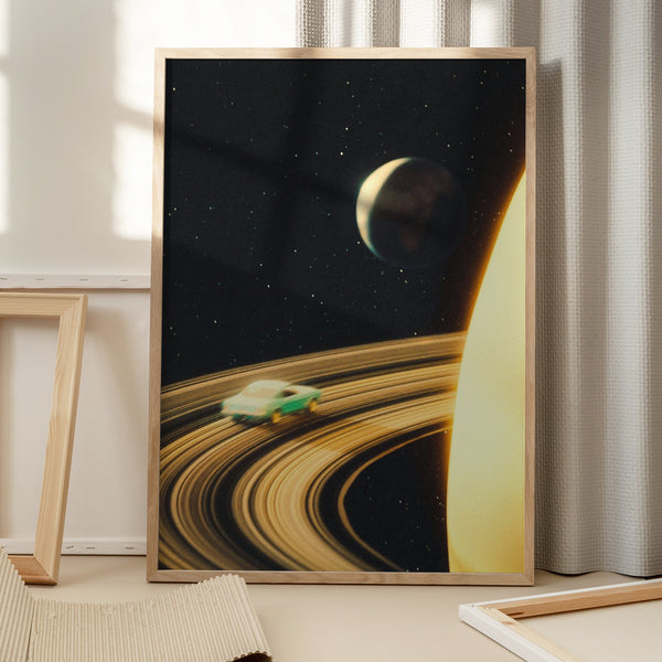 Tablou înramat „Saturn Highway” de Taudalpoi