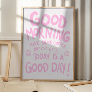 Tablou înramat „Cheerful Start” de Athene Fritsch