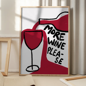 Tablou înramat „Pouring Passion” de Athene Fritsch