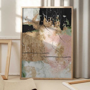 Tablou înramat „Chaos in Bloom-3” de Sally Ann Moss