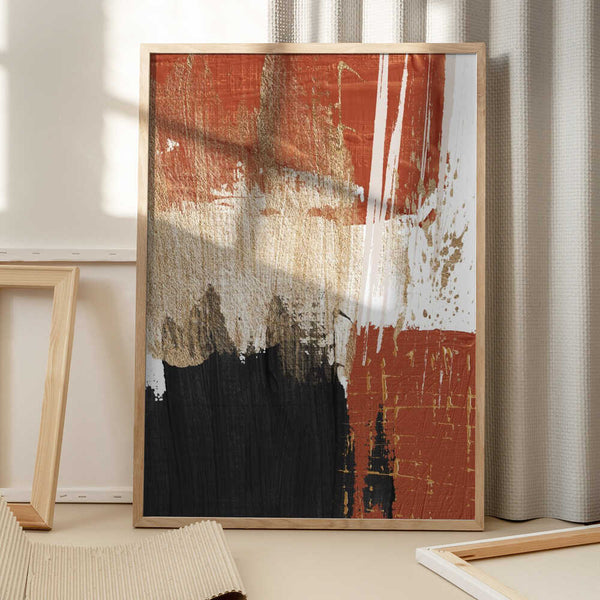 Tablou înramat „Cover of Fire-3” de Sally Ann Moss