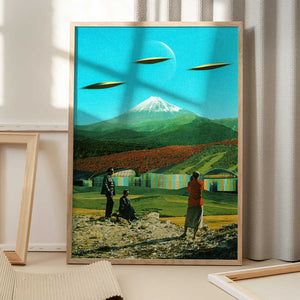 Tablou înramat „An Alien Invasion” de Taudalpoi