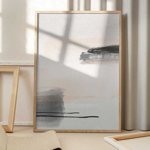Tablou înramat „Neutrals-3” de Sally Ann Moss