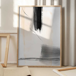 Tablou înramat „Neutrals-1” de Sally Ann Moss