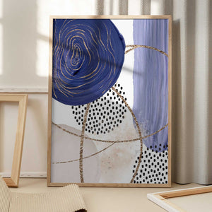 Tablou înramat „Circle of Colour-2” de Sally Ann Moss