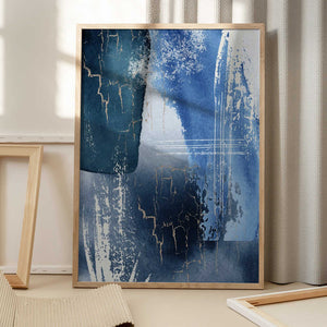 Tablou înramat „Blue Lagoon-1” de Sally Ann Moss