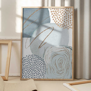 Tablou înramat „Grey Cloud-2” de Sally Ann Moss