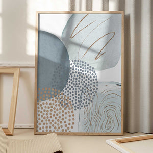 Tablou înramat „Grey Cloud-1” de Sally Ann Moss