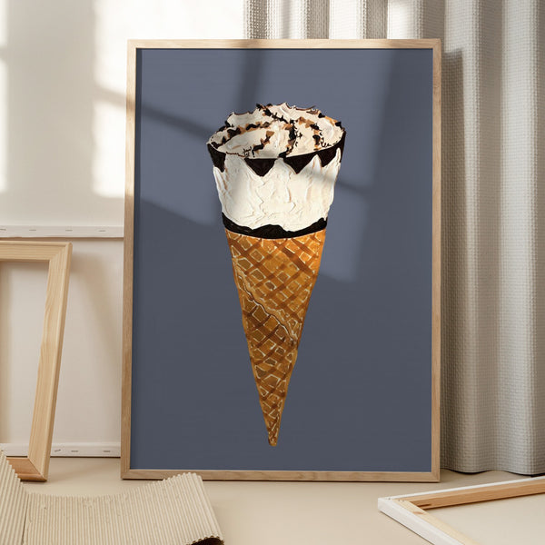 Tablou înramat „Cornetto” de Alice Straker