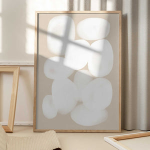 Tablou înramat „Circle Minimalist Art” de Melloi Art Prints