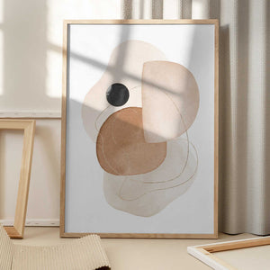 Tablou înramat „Geometric Abstract Art” de Melloi Art Prints