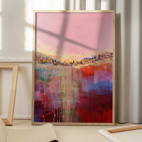 Tablou înramat „Dreamy Horizon” de Treechild