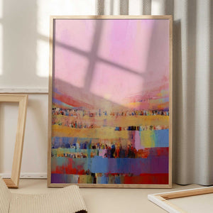 Tablou înramat „Colorful Horizon” de Treechild