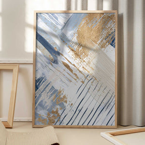 Tablou înramat „Serenity in Blue-2” de Sally Ann Moss