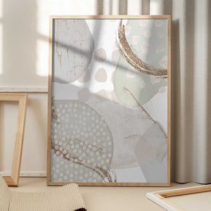 Tablou înramat „Smooth Neutral 1” de Sally Ann Moss