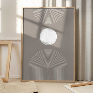 Tablou înramat „10712x3ratio” de Melloi Art Prints