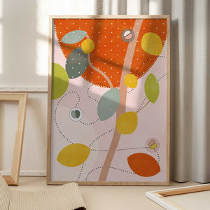 Tablou înramat „Friendly Colors Hilma 5” de Ana Rut Bre
