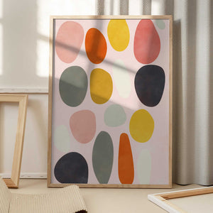 Tablou înramat „Friendly Colors4” de Ana Rut Bre