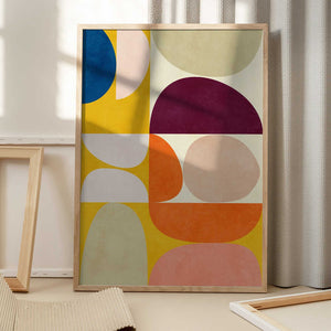 Tablou înramat „Vivid Bauhaus2” de Ana Rut Bre