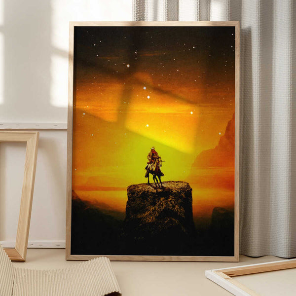 Tablou înramat „Cowboy III” de Taudalpoi