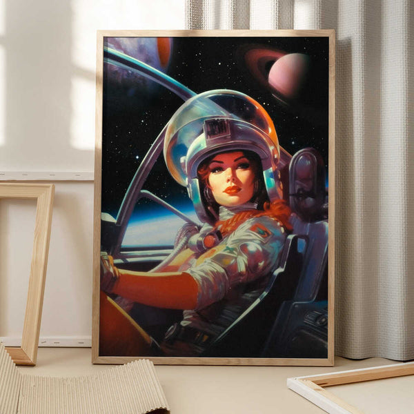 Tablou înramat „Next Stop Mars” de Taudalpoi