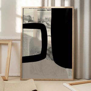 Tablou înramat „Abstract paper II” de Studio Palette