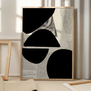 Tablou înramat „Abstract Paper VIII” de Studio Palette